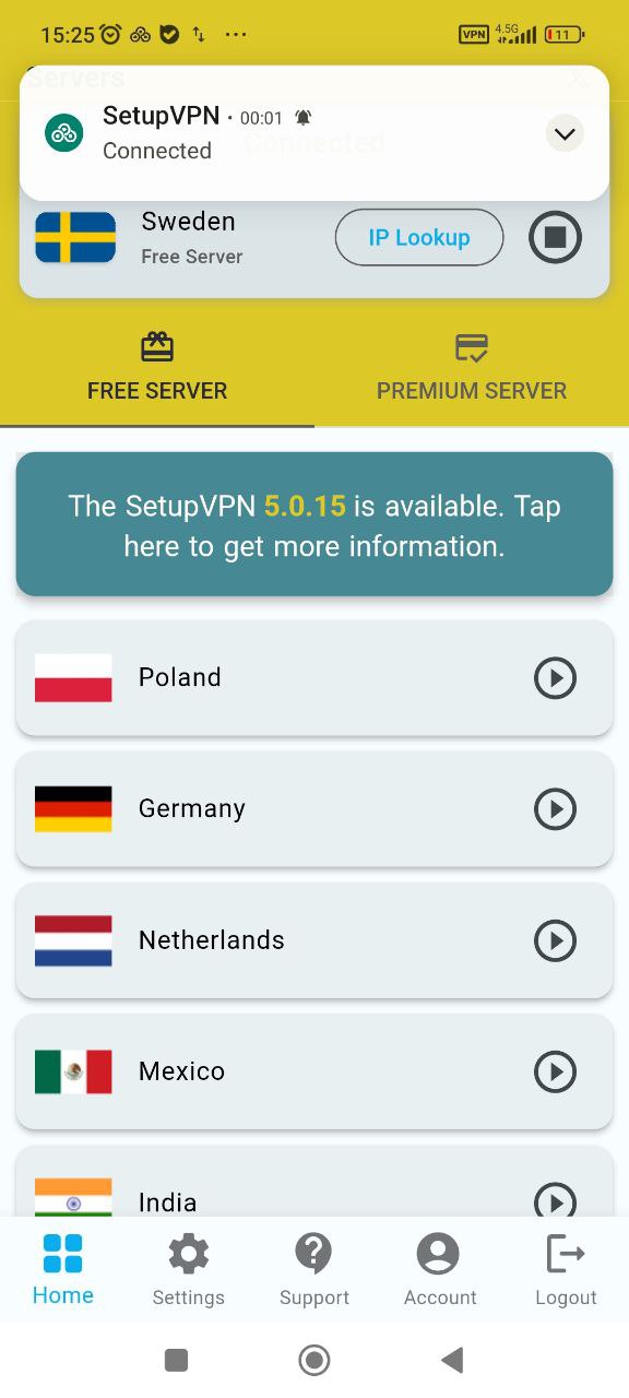 setup vpn